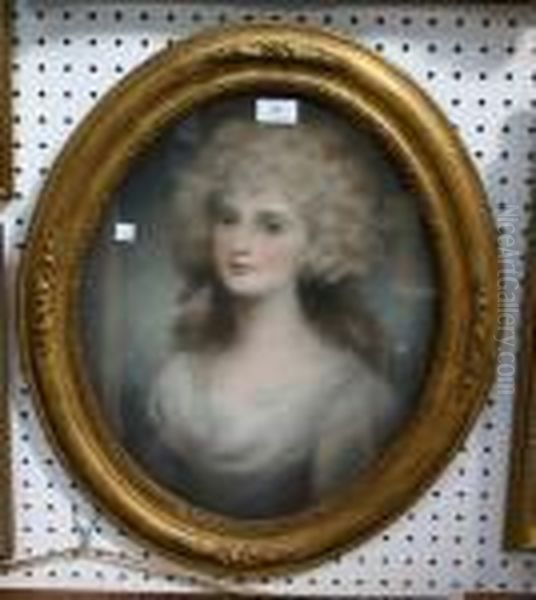 Lady Sligo Oil Painting by George Romney