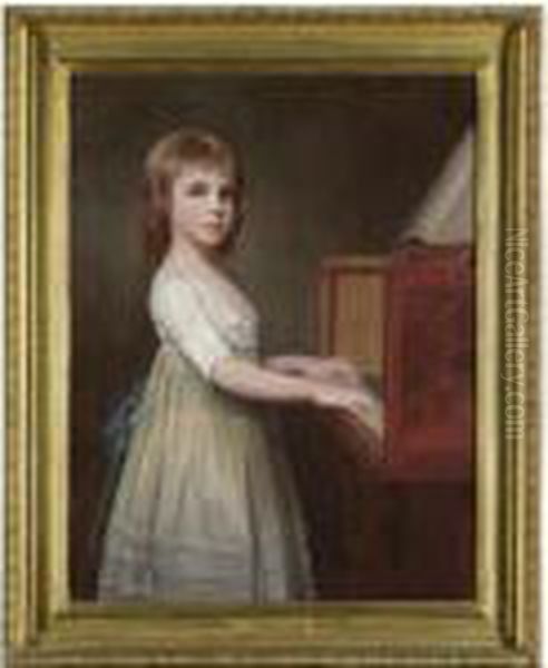 Portrait Of Margaret Casson Oil Painting by George Romney