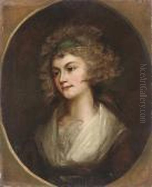 The Parson's Daughter Oil Painting by George Romney