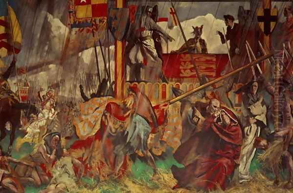 Signing of the Magna Carta, 1215 Oil Painting by Charles Sims