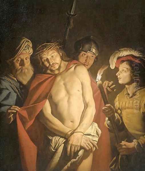 Ecce Homo 1630-1650 Oil Painting by Matthias Stomer