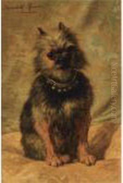 Een Philosoof Oil Painting by Henriette Ronner-Knip