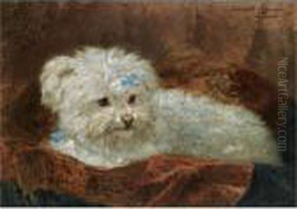 A Maltese Oil Painting by Henriette Ronner-Knip