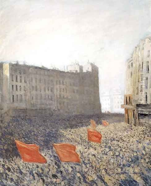 The Demonstration, 1905 Oil Painting by Theophile Alexandre Steinlen