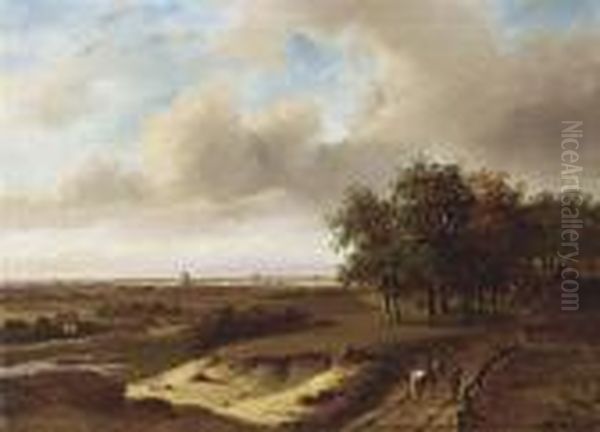 Landscape Oil Painting by Nicholas Jan Roosenboom