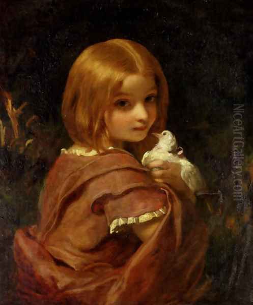 Innocence Oil Painting by James Sant