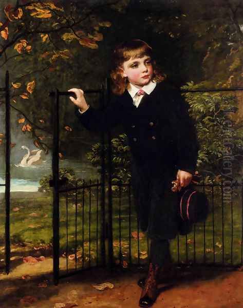 In The Park Oil Painting by James Sant