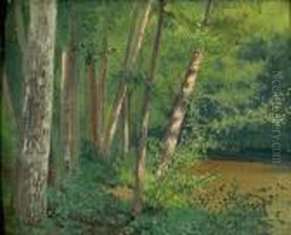 La Foret Oil Painting by Federico Rossano