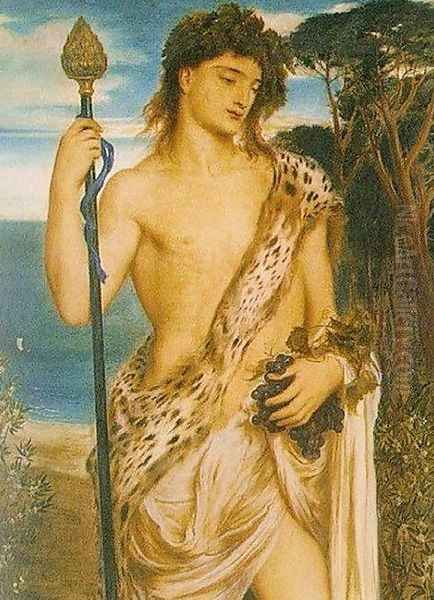 Bacchus II Oil Painting by Simeon Solomon