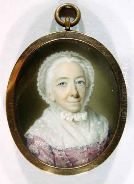 Portrait of an Elderly Lady, 1767 Oil Painting by John Smart