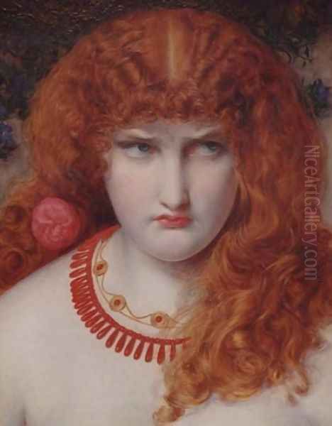 Helen of Troy Oil Painting by Anthony Frederick Sandys