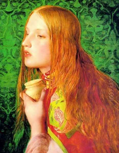 Mary Magdalene Oil Painting by Anthony Frederick Sandys