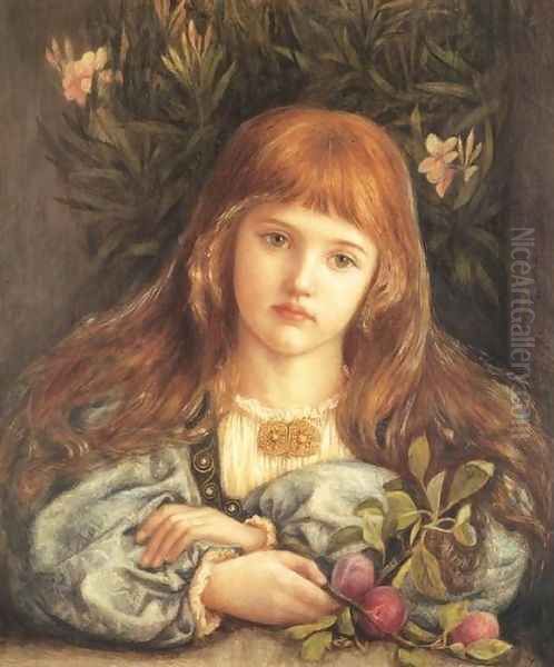 La Pensierosa Oil Painting by Maria Euphrosyne Spartali, later Stillman