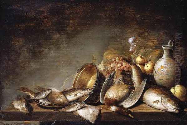 Still-Life (1) 1640 Oil Painting by Harmen Steenwijck