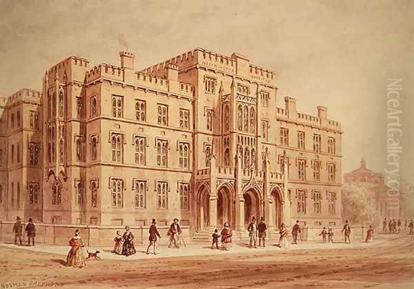 Westminster Hospital Oil Painting by Thomas Hosmer Shepherd