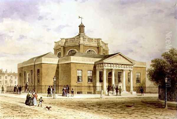 The Guildhall, Westminster Oil Painting by Thomas Hosmer Shepherd