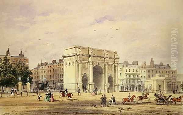 The Marble Arch Oil Painting by Thomas Hosmer Shepherd