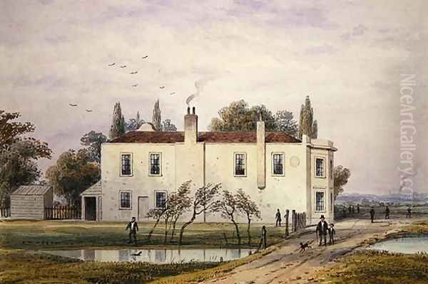 View of Copenhagen House, 1853 Oil Painting by Thomas Hosmer Shepherd