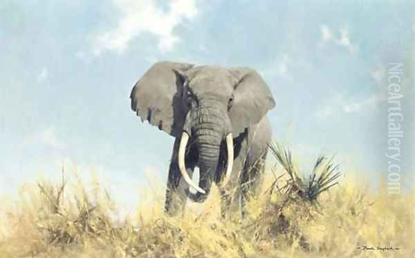 Contented Jumbo Oil Painting by Thomas Hosmer Shepherd