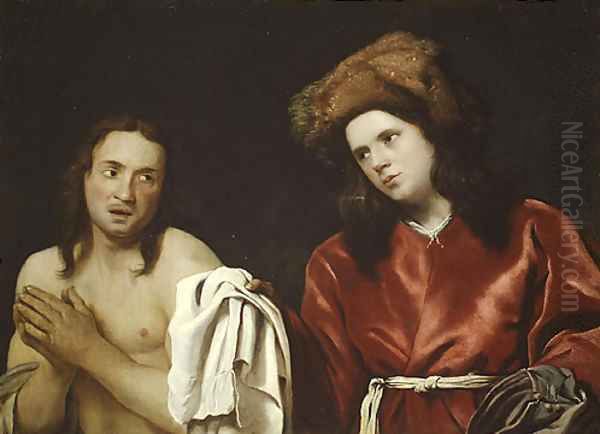 Clothing the Naked ca 1661 Oil Painting by Michael Sweerts