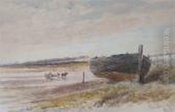 Shoreham, Sussex Oil Painting by Charles Rowbotham