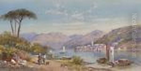 Bellaggio Oil Painting by Charles Rowbotham