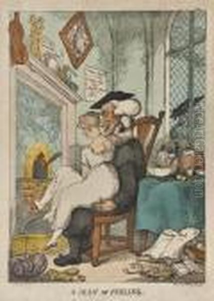 A Man Of Feeling Oil Painting by Thomas Rowlandson