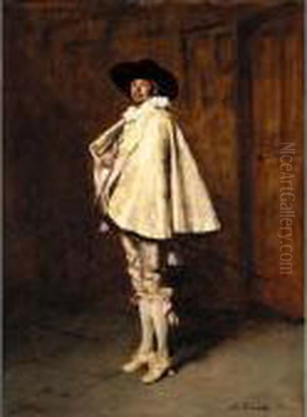 The Musketeer Oil Painting by Ferdinand Victor Leon Roybet