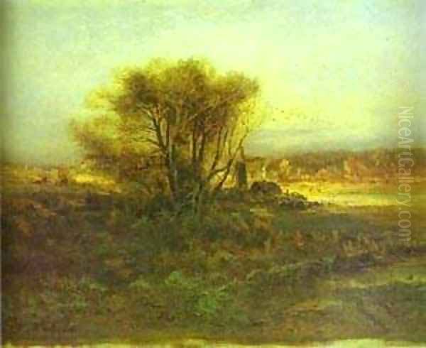 Autumn 1871 Oil Painting by Alexei Kondratyevich Savrasov