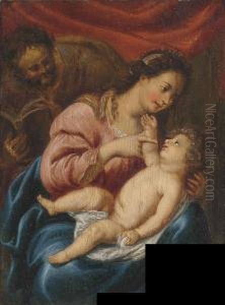 The Holy Family Oil Painting by Peter Paul Rubens