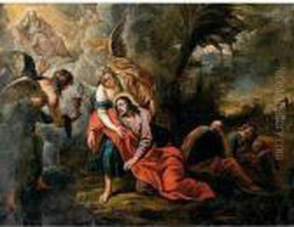 Oracion En El Huerto Oil Painting by Peter Paul Rubens