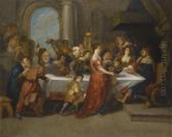 Feast Of Herod Oil Painting by Peter Paul Rubens