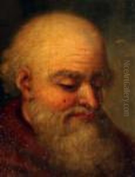 Portrait Of A Bearded Man Oil Painting by Peter Paul Rubens