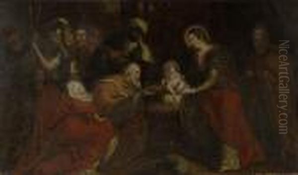 L'adoration Des Mages Oil Painting by Peter Paul Rubens