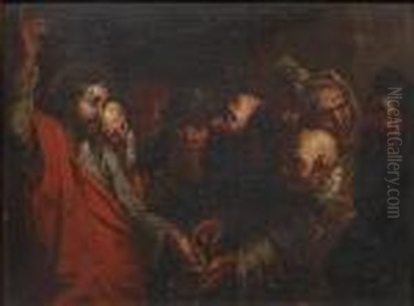 The Tribute Money Oil Painting by Peter Paul Rubens