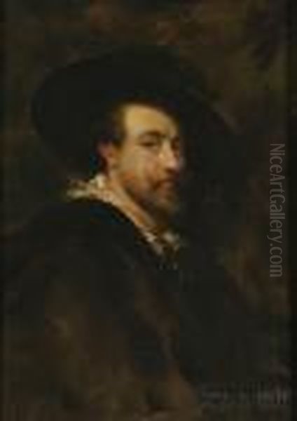 Self Portrait Oil Painting by Peter Paul Rubens