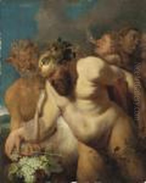 The Drunken Silenus Oil Painting by Peter Paul Rubens