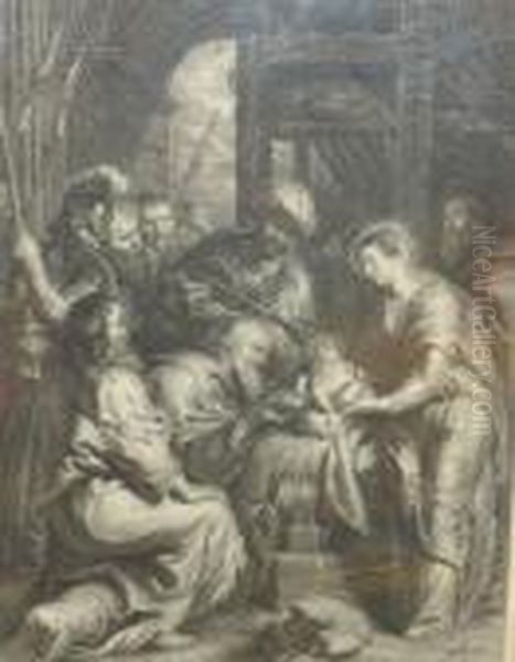 The Adoration Of The Magi Oil Painting by Peter Paul Rubens