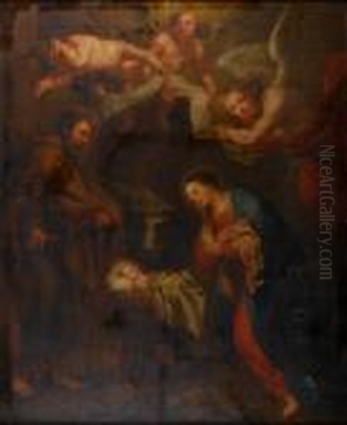 The Nativity Oil Painting by Peter Paul Rubens