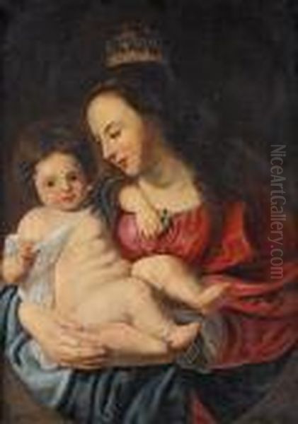 The Madonna And Child Oil Painting by Peter Paul Rubens