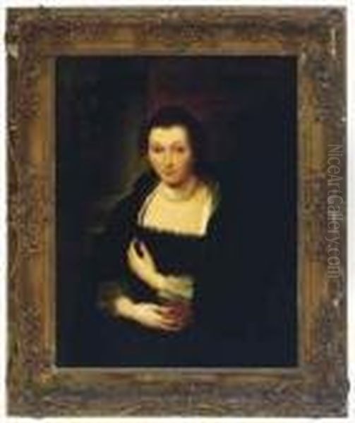 Portrait Of Isabella Brandt Oil Painting by Peter Paul Rubens