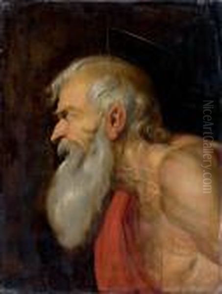 Saint Jerome Oil Painting by Peter Paul Rubens