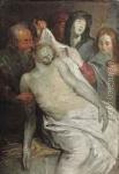 The Lamentation Oil Painting by Peter Paul Rubens