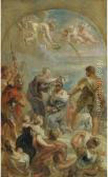 The Martyrdom Of Saint Paul Oil Painting by Peter Paul Rubens