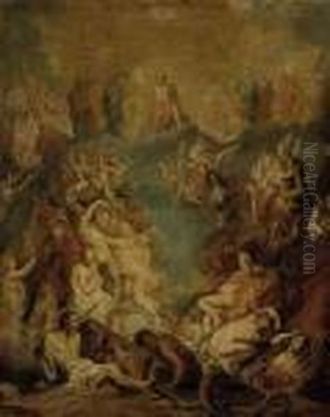 The Last Judgment Oil Painting by Peter Paul Rubens