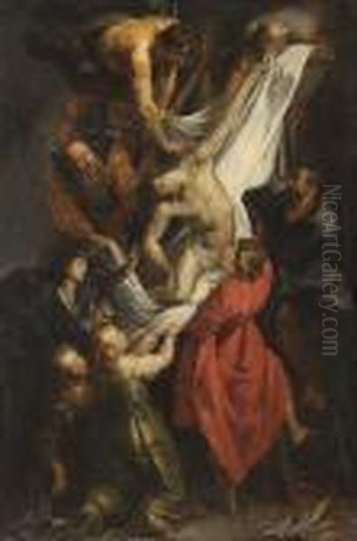 Kreuzabnahme Oil Painting by Peter Paul Rubens