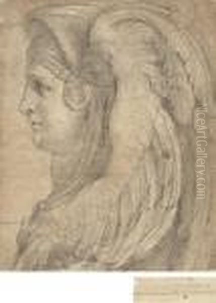 Head Of A Sphinx Oil Painting by Peter Paul Rubens