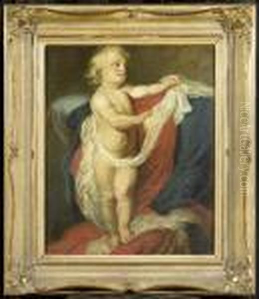 A Standing Man Oil Painting by Peter Paul Rubens