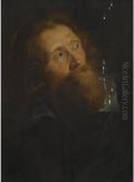 Portrait Of A Bearded Man Oil Painting by Peter Paul Rubens