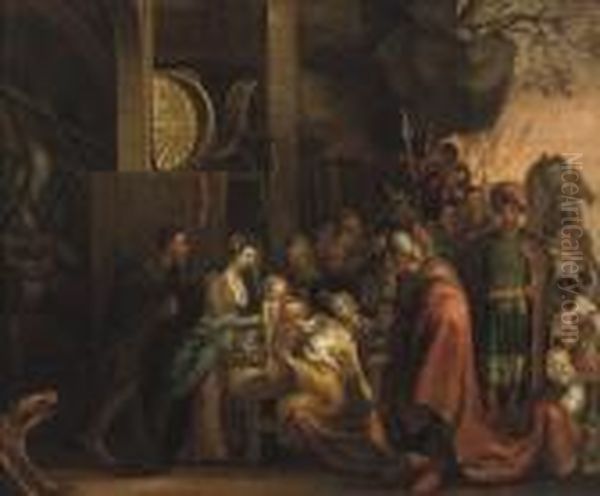 The Adoration Of The Magi Oil Painting by Peter Paul Rubens